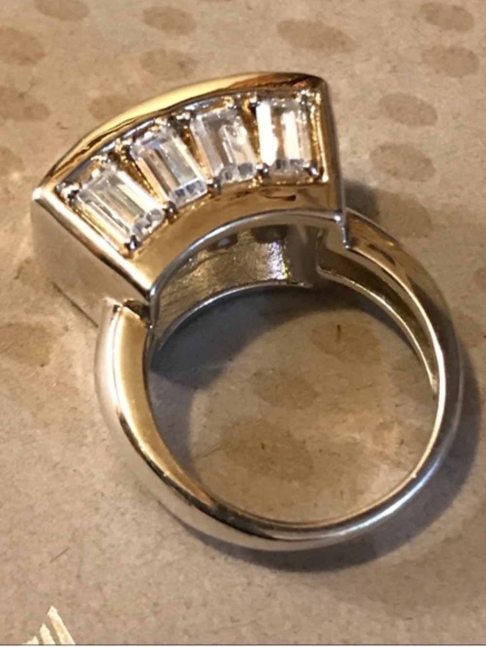 SILPADA 925 Sterling Silver CZ Tiara Ring R3059